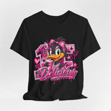 Delicious Pink Duck Graphic Tee — Cute Retro Streetwear T-Shirt