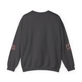 Crewneck Sweatshirt – 'Fear Nothing' Gothic Crown Graphic