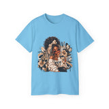 Glam Coffee Girl Graphic T-Shirt