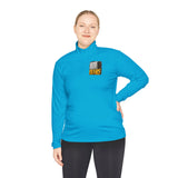Quarter-Zip Pullover — "Move in Silence" Graphic