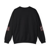Crewneck Sweatshirt – 'Fear Nothing' Gothic Crown Graphic