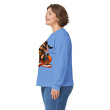 Halloween Streetwear Teddy Bear Graphic Long Sleeve