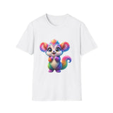 Cute Rainbow Critter T-Shirt — Colorful Kawaii Animal Tee