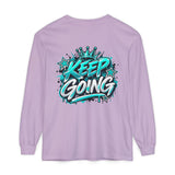Unisex Keep Going Motivational Graphic Long Sleeve T-Shirt