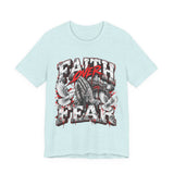 Faith Over Fear T‑Shirt — Prayer Hands & Doves Christian Tee