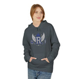 Royal R Crest Hoodie — Winged Letter R Crown Graphic Hoodie