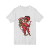 Girl Power V-Neck Tee – 'Pretty Girl Hustle' Graphic Tee for Girls & Teens