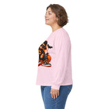 Halloween Streetwear Teddy Bear Graphic Long Sleeve