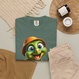 Cute Turtle Graphic T-Shirt — Thumbs-Up Cartoon Turtle Design