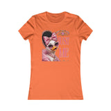Just Me Womens Tee - Glam Duck Graphic Shirt
