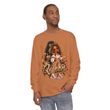 Queen Gold Graphic Women’s Long Sleeve Shirt