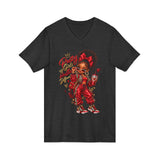 Girl Power V-Neck Tee – 'Pretty Girl Hustle' Graphic Tee for Girls & Teens