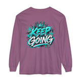 Unisex Keep Going Motivational Graphic Long Sleeve T-Shirt