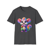 Cute Rainbow Critter T-Shirt — Colorful Kawaii Animal Tee