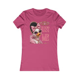 Just Me Womens Tee - Glam Duck Graphic Shirt
