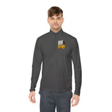 Quarter-Zip Pullover — "Move in Silence" Graphic