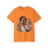 Glam Coffee Girl Graphic T-Shirt