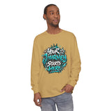 Unisex Keep Going Motivational Graphic Long Sleeve T-Shirt