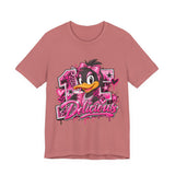 Delicious Pink Duck Graphic Tee — Cute Retro Streetwear T-Shirt