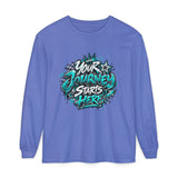 Unisex Keep Going Motivational Graphic Long Sleeve T-Shirt
