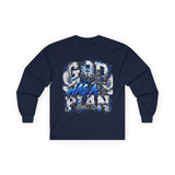 God Has a Plan Christian Graphic Long Sleeve Shirt