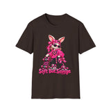 Kangaroo Skater Pink Graphic T-Shirt