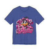 Delicious Pink Duck Graphic Tee — Cute Retro Streetwear T-Shirt