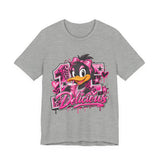 Delicious Pink Duck Graphic Tee — Cute Retro Streetwear T-Shirt