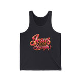 Jesus Is My Strength Women’s Long Sleeve Shirt