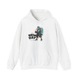 Basketball Hoodie — 'New Day' Street Art Graphic Basketball Player Sweatshirt