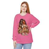Queen Gold Graphic Women’s Long Sleeve Shirt