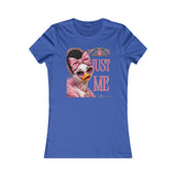 Just Me Womens Tee - Glam Duck Graphic Shirt