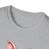 Kangaroo Skater Pink Graphic T-Shirt