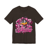 Delicious Pink Duck Graphic Tee — Cute Retro Streetwear T-Shirt