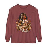 Queen Gold Graphic Women’s Long Sleeve Shirt