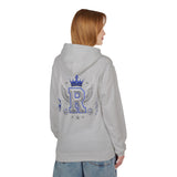 Royal R Crest Hoodie — Winged Letter R Crown Graphic Hoodie