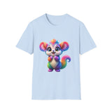 Cute Rainbow Critter T-Shirt — Colorful Kawaii Animal Tee
