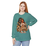 Queen Gold Graphic Women’s Long Sleeve Shirt