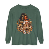 Queen Gold Graphic Women’s Long Sleeve Shirt