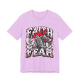 Faith Over Fear T‑Shirt — Prayer Hands & Doves Christian Tee