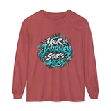 Unisex Keep Going Motivational Graphic Long Sleeve T-Shirt