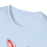 Kangaroo Skater Pink Graphic T-Shirt
