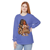 Queen Gold Graphic Women’s Long Sleeve Shirt