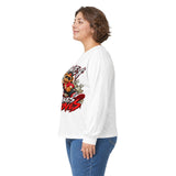 Money Makes Moves Teddy Bear Graphic Long Sleeve Shirt
