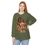 Queen Gold Graphic Women’s Long Sleeve Shirt