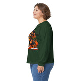 Halloween Streetwear Teddy Bear Graphic Long Sleeve