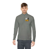 Quarter-Zip Pullover — "Move in Silence" Graphic
