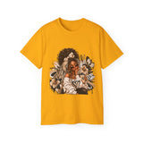 Glam Coffee Girl Graphic T-Shirt