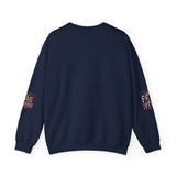 Crewneck Sweatshirt – 'Fear Nothing' Gothic Crown Graphic