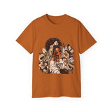 Glam Coffee Girl Graphic T-Shirt